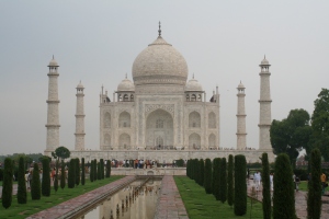 a shot of the Taj